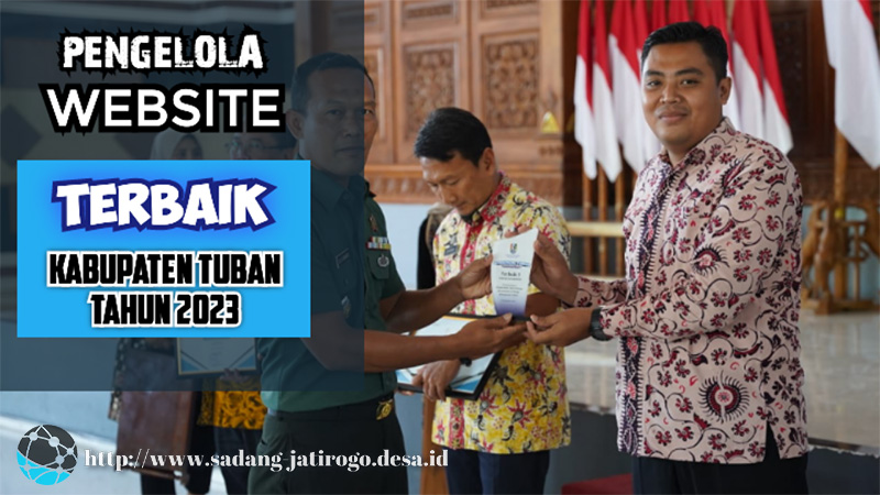 HATTRICK, PEMDES SADANG KEMBALI SABET GELAR PENGELOLA WEBSITE TERBAIK TAHUN 2023 